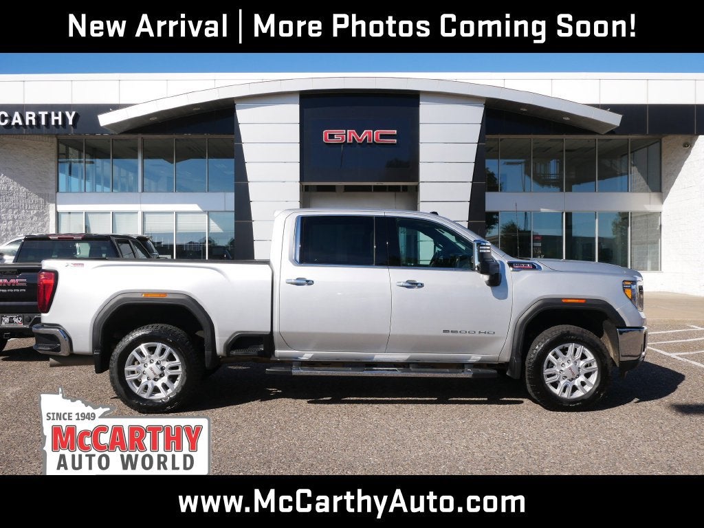 Used 2022 GMC Sierra 3500HD SLT with VIN 1GT49UEY9NF119036 for sale in Minneapolis, Minnesota