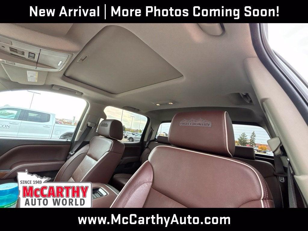 2018 Chevrolet Silverado 1500 High Country