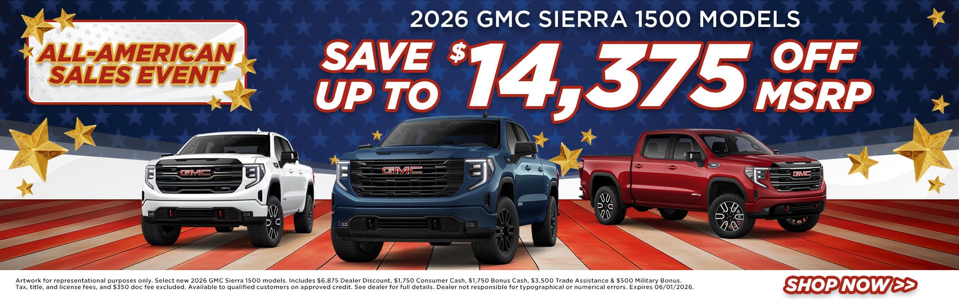 Save on a New Sierra 1500