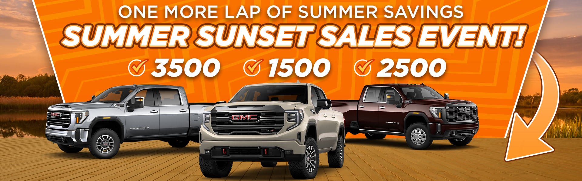 Summer Sunset Sales Event