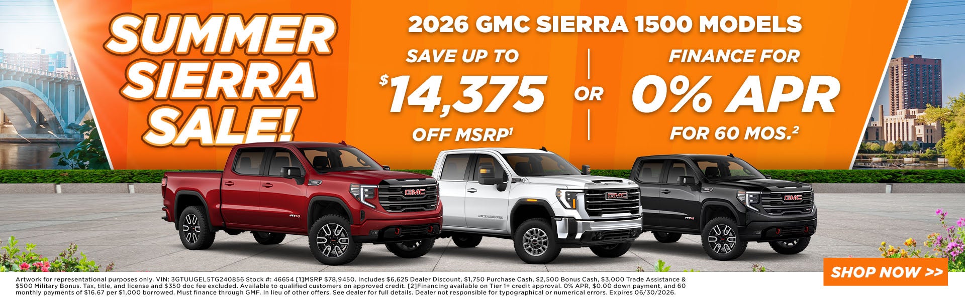 Summer Sierra Sale