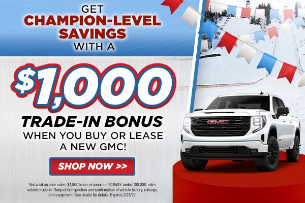 $1000 Trade In Bonus